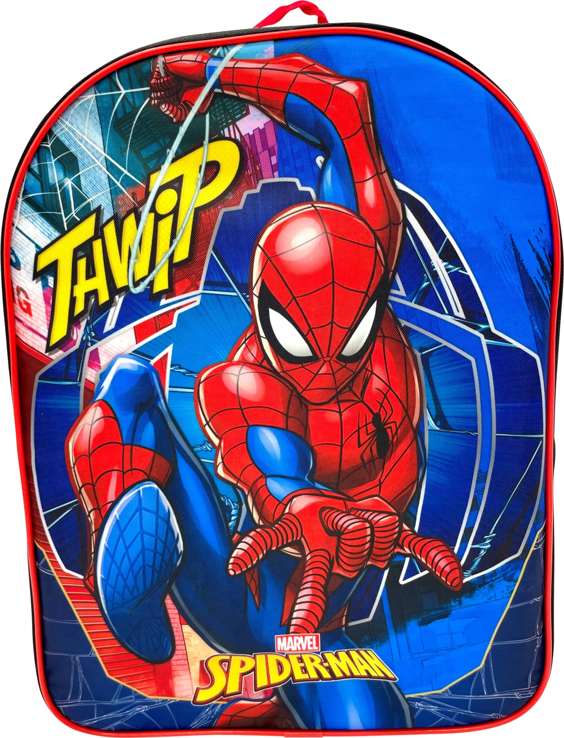 Ruz Spider-Man Kid's Licensed 15 Inch School Bag Backpack