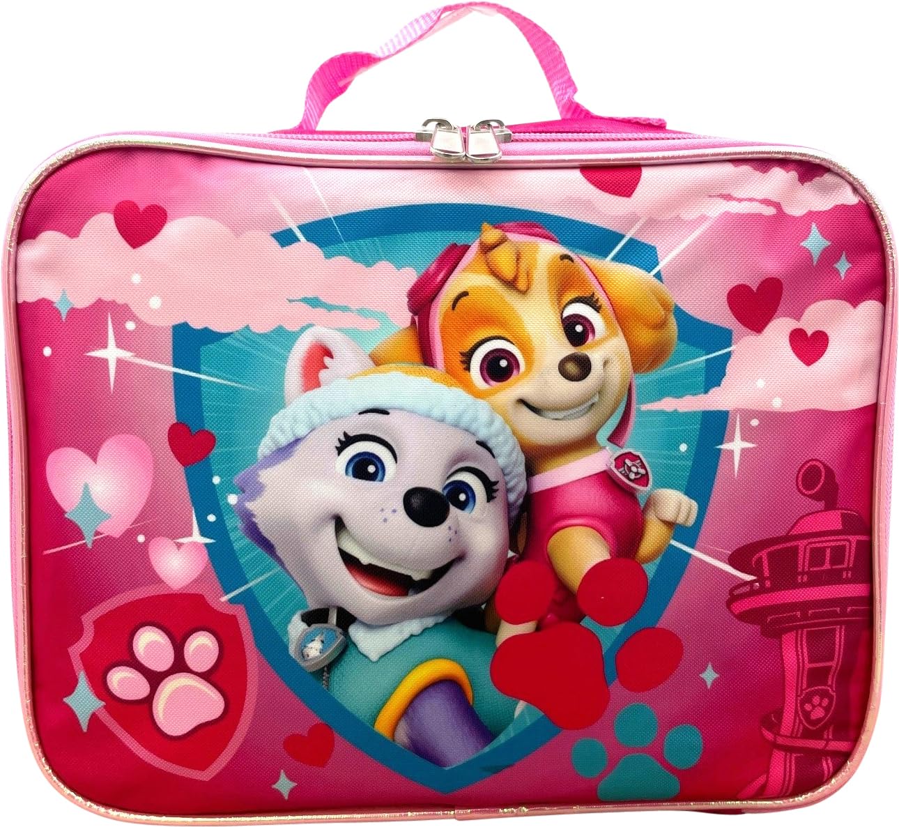 Group Ruz Nickelodeon Girl Paw Patrol 16" Backpack With Detachable Matching Lunch Box