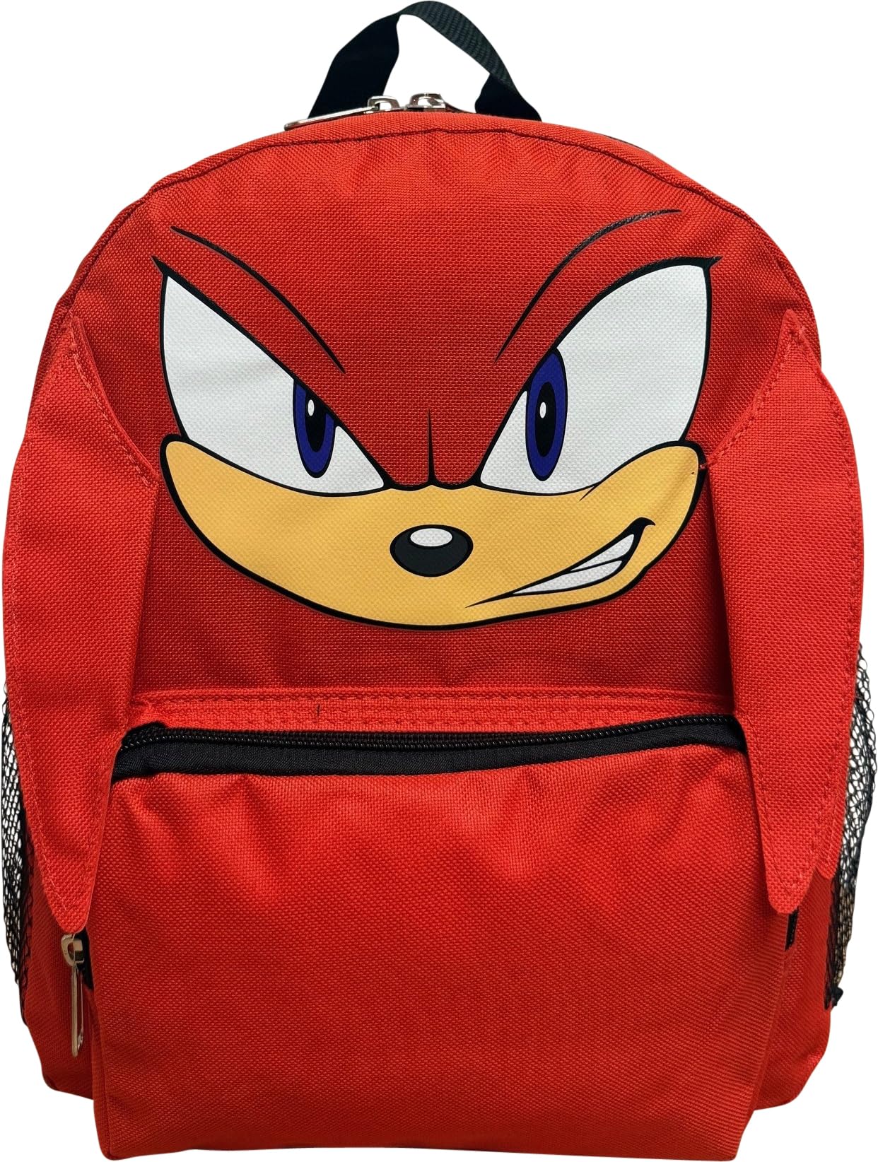 Ruz Sonic The Hedgehog 12" Small Backpack With 3D Features, Sonic - Shadow - Knuckles Kid's School Bag