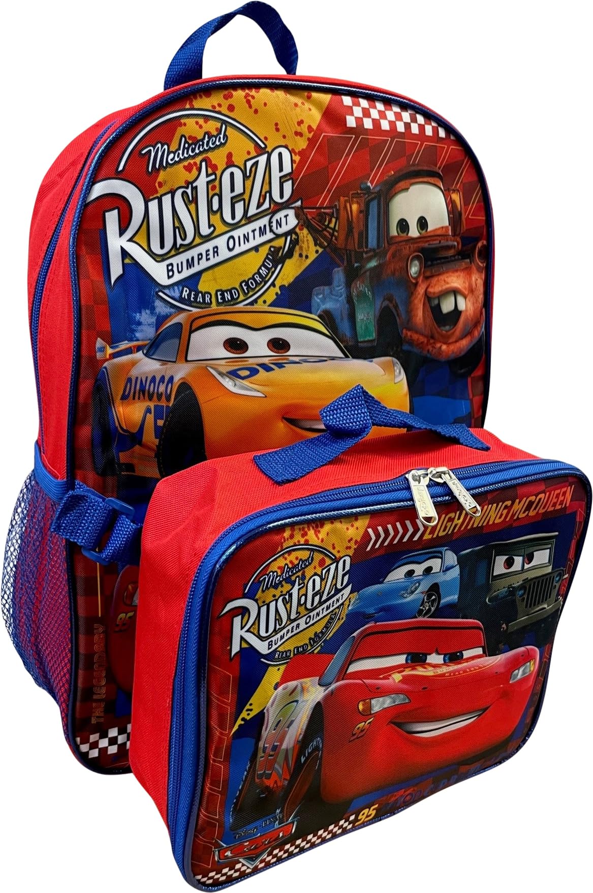 Ruz Group Kid's Licensed 16 Inch Backpack With Removable Lunch Box Set