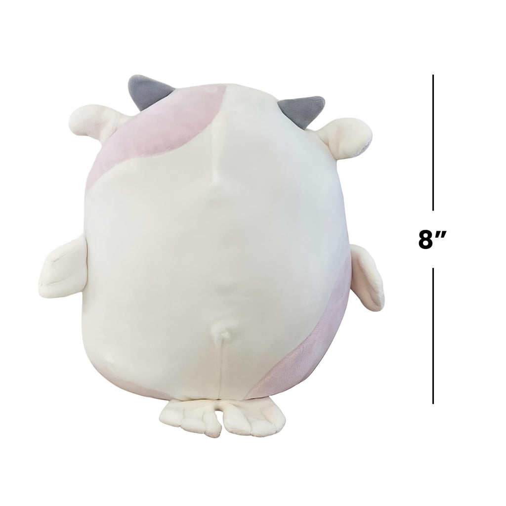 Squishmallow Official Kellytoy Collectible Sea Life Squad Squishy Soft Animals (Malia Pink Sea Cow, 8 Inch)