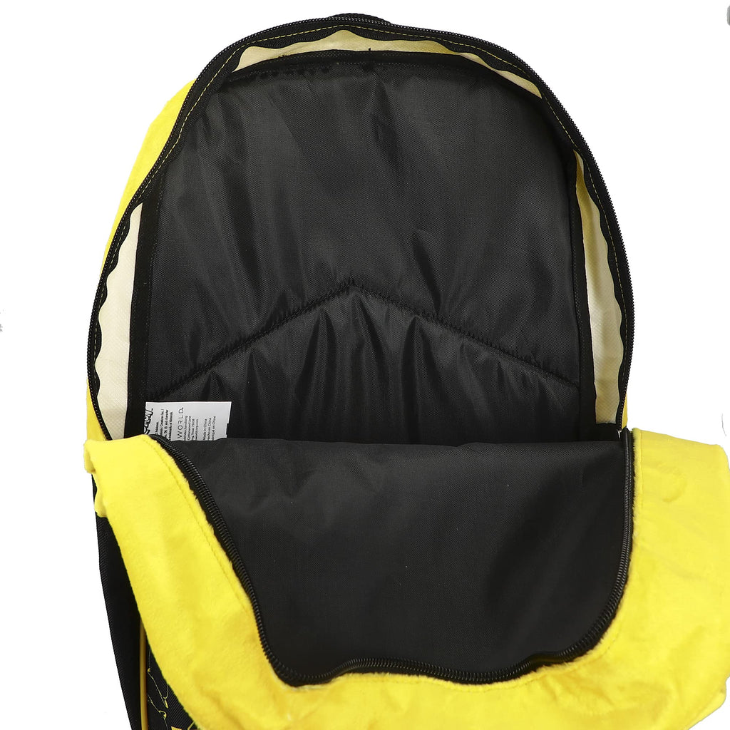 BIOWORLD Unisex Pokemon Pikachu Character 16'' Backpack Black One Size