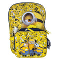 AI ACCESSORY INNOVATIONS Despicable Me Minions Full Size 16 Inch Backpack with Detachable Lunch Box