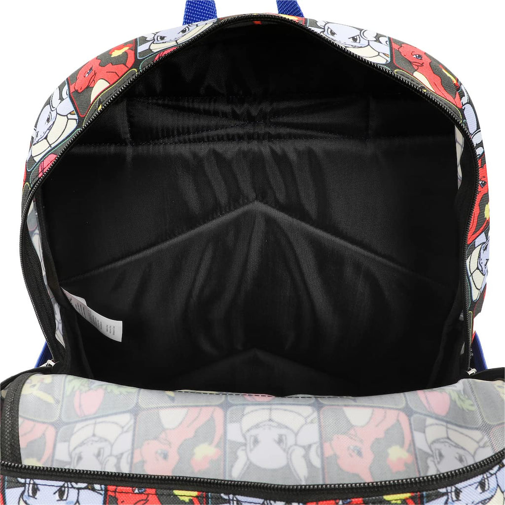 Bioworld Pokemon Evolutions With Molded Front Pokeball Panel 16 Youth Boys Backpack