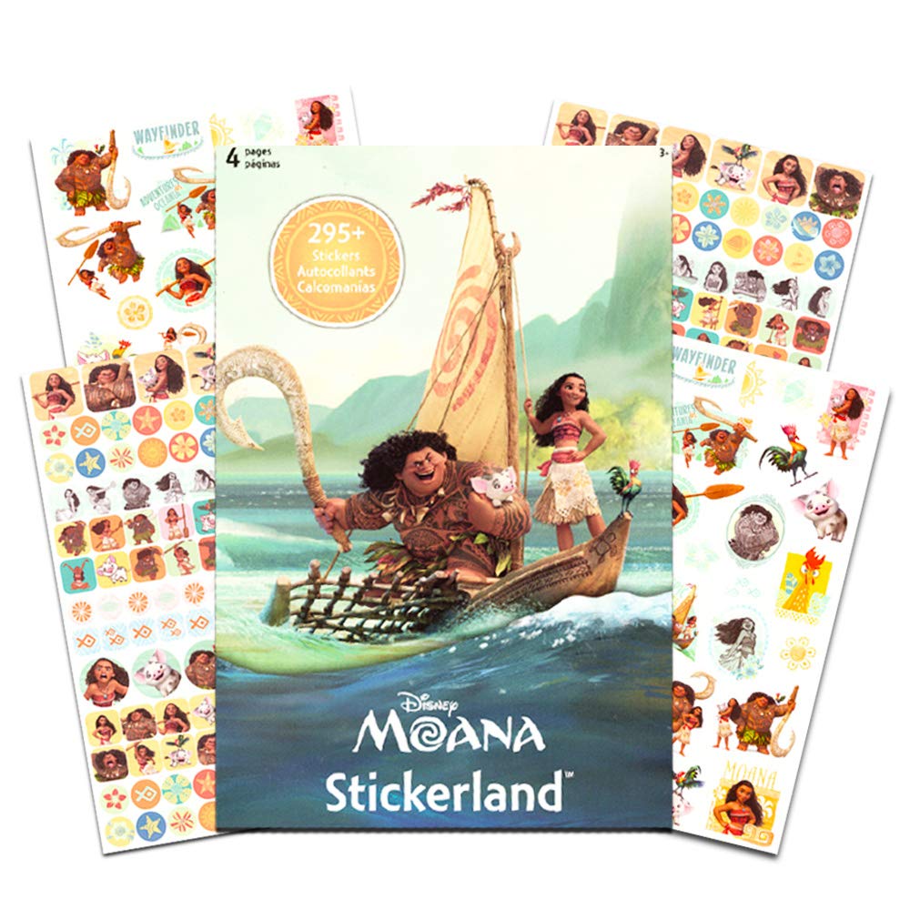 Disney Moana - STICKERLAND 4PG Pad