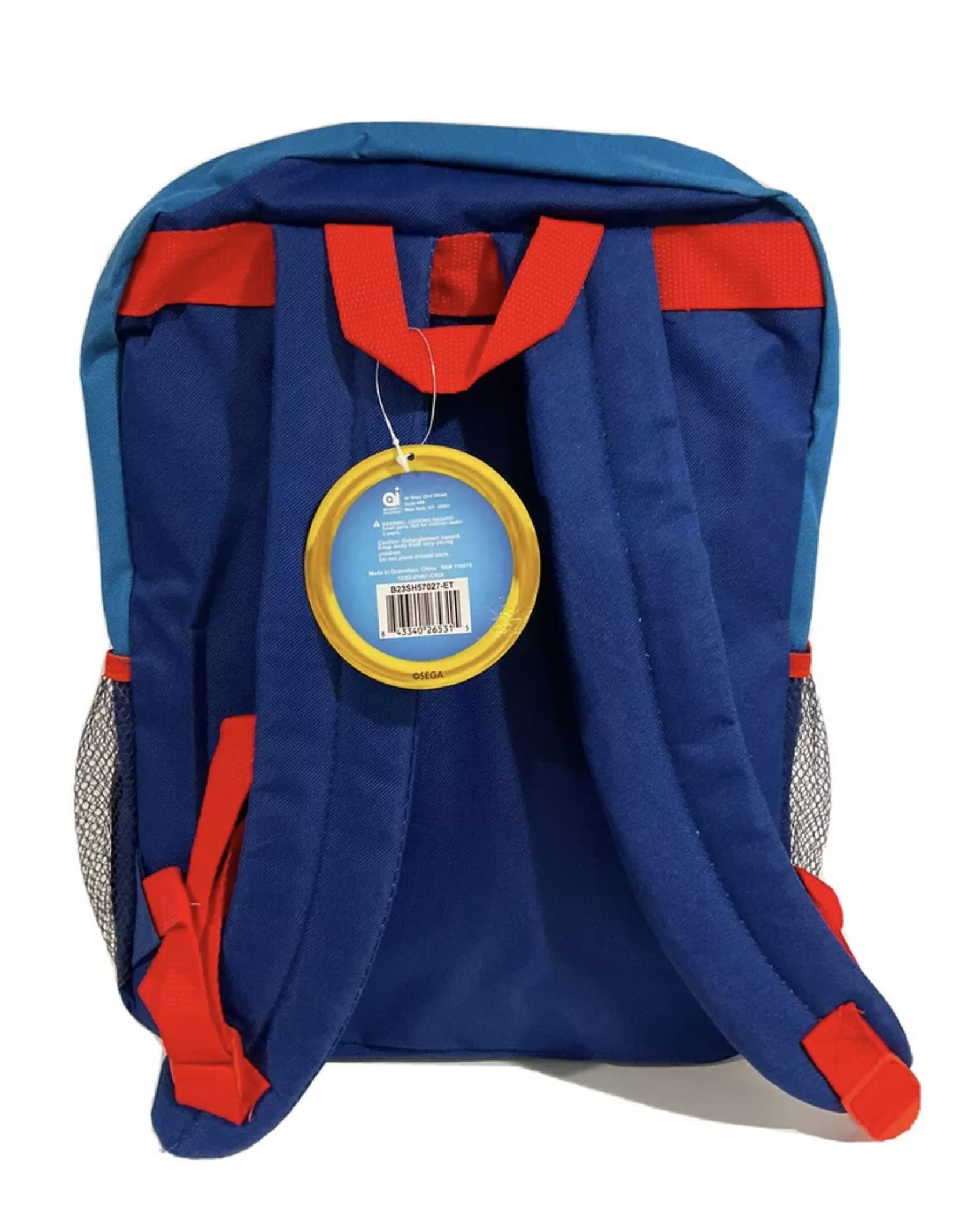 Accessory Innovations Full Size 16 Inch Backpack with Detachable Lunch Box