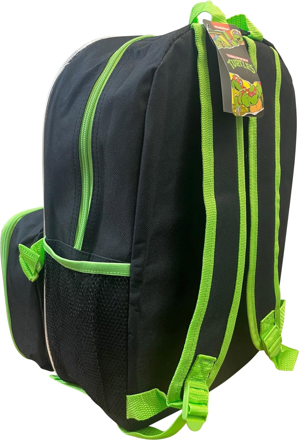 Ruz Teenage Mutant Ninja Turtles Kid's 16 Inch Backpack With Removable Lunch Box Set