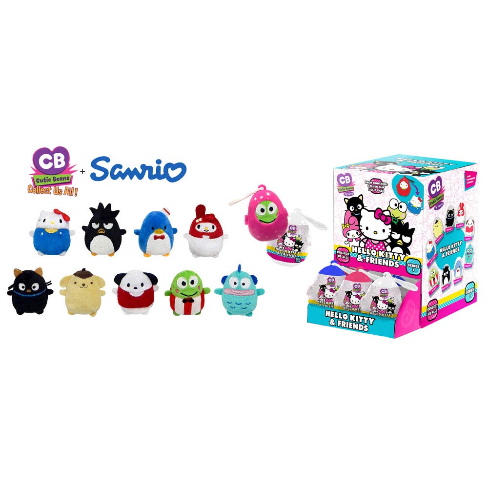 Fiesta Toy Cutie Beans Glitter Sanrio Hello Kitty and Friends