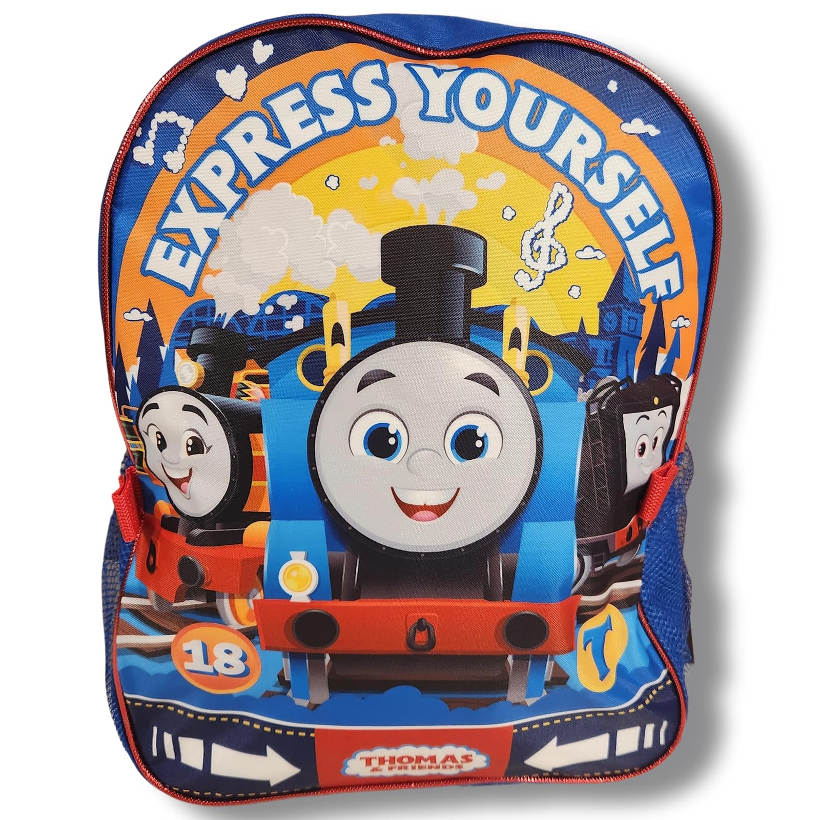 Ruz Thomas And Friends 16 Inch Backpack With Removable Lunch Box Set
