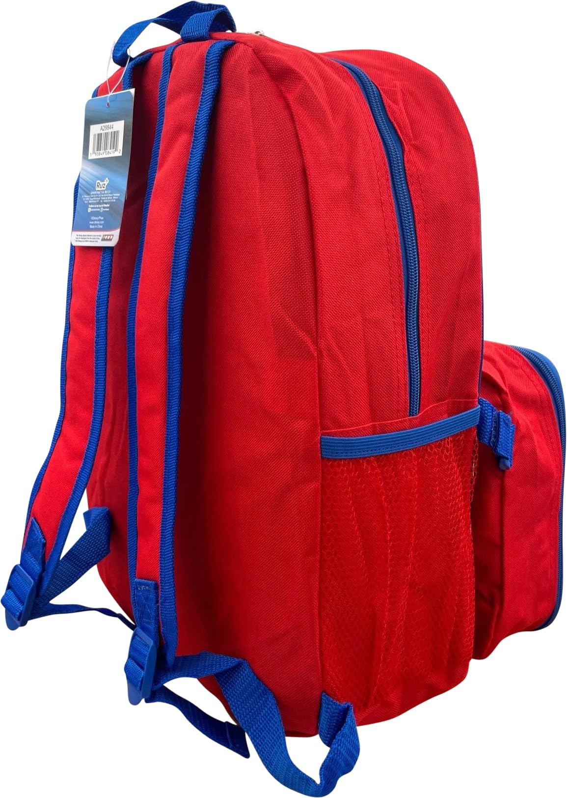 Ruz Group Kid's Licensed 16 Inch Backpack With Removable Lunch Box Set