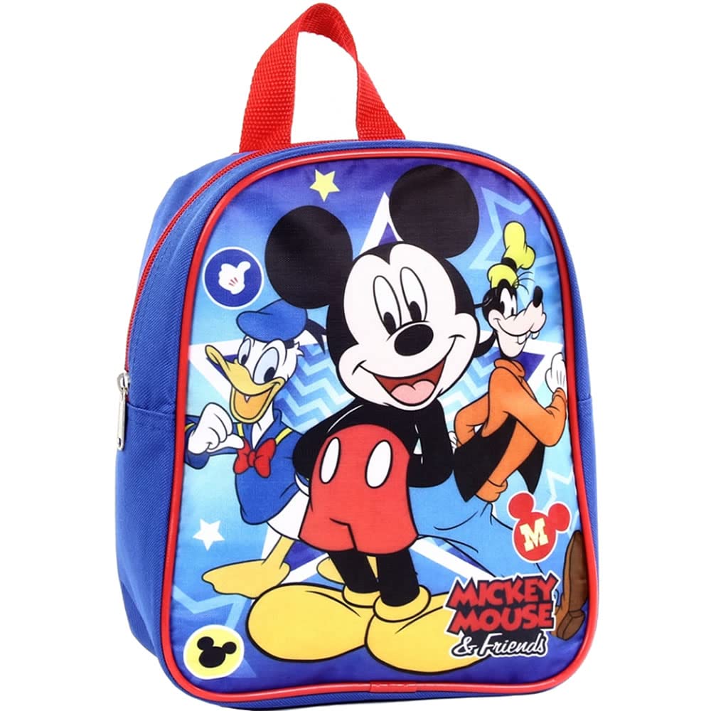 Group Ruz Mickey Mouse 10" Backpack Blue-red