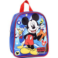 Group Ruz Mickey Mouse 10" Backpack Blue-red