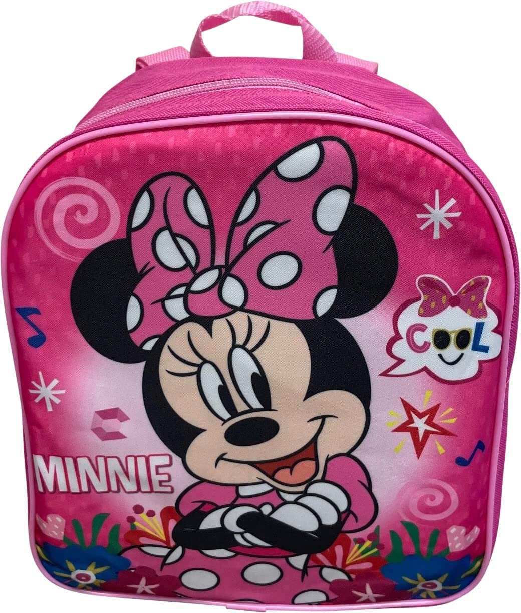 Ruz Minnie Mouse Toddler Girl 12 Inch Mini Backpack (Pink)