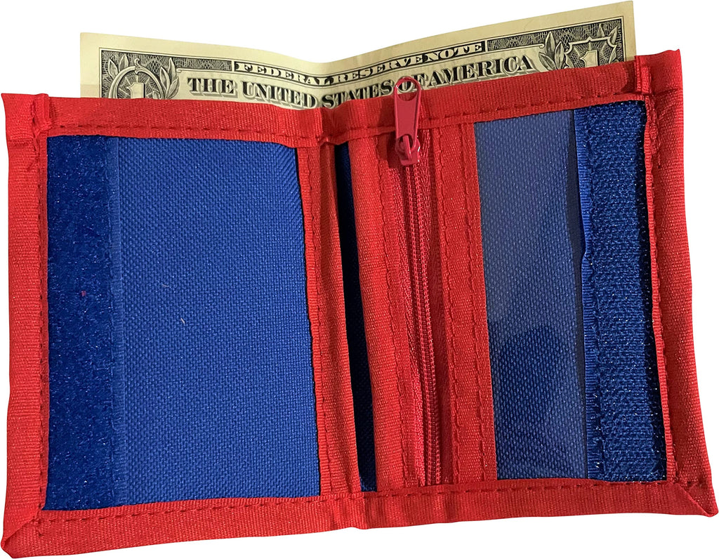 Ruz Little Boy Bifold Wallet With Zippered Pocket