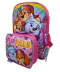 AI ACCESSORY INNOVATIONS Paw Patrol Full Size 16 Inch Backpack with Detachable Lunch Box For Girls-Skye, Liberty, And Everest