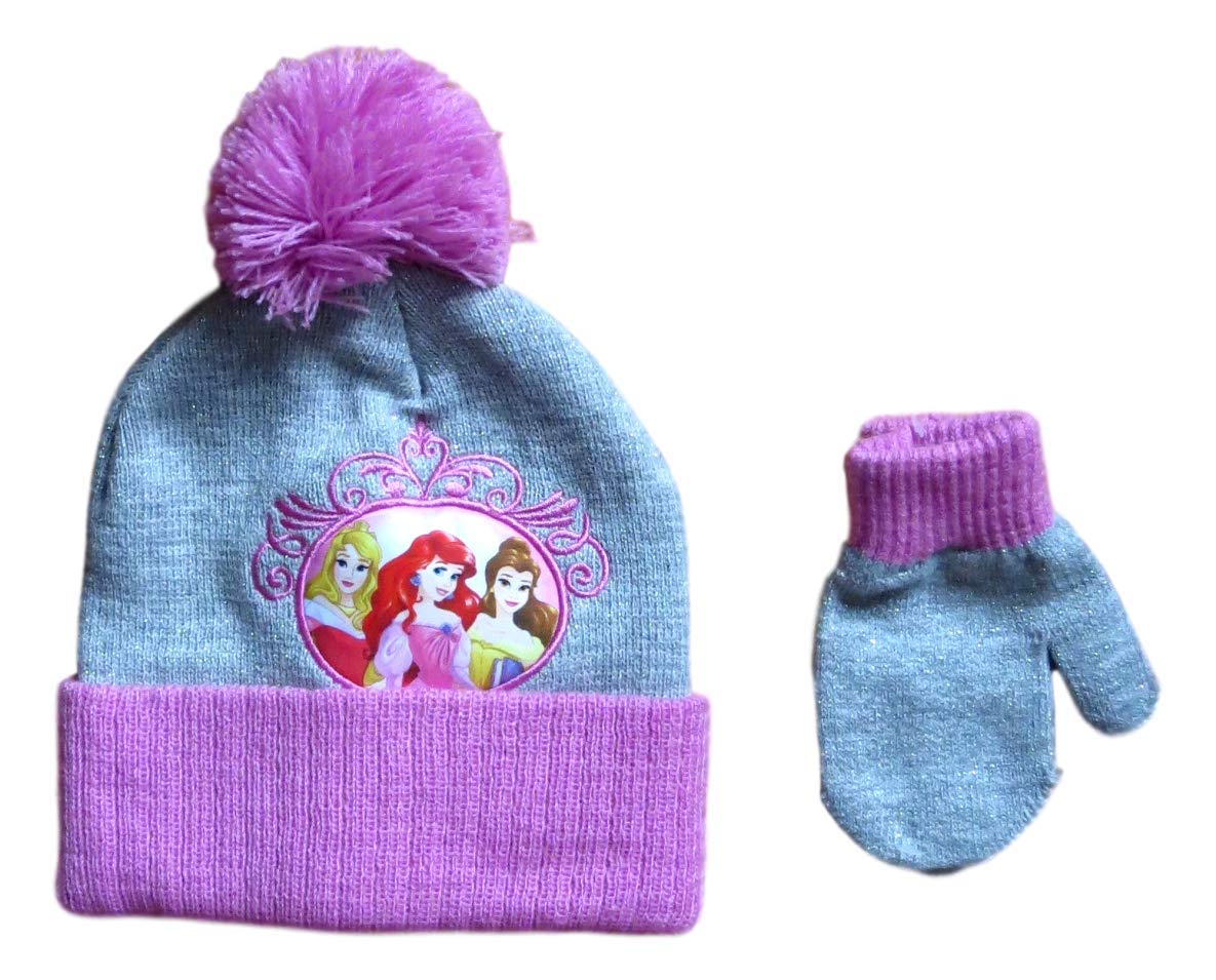 Disney Princess Beanie Hat and Mittens Set
