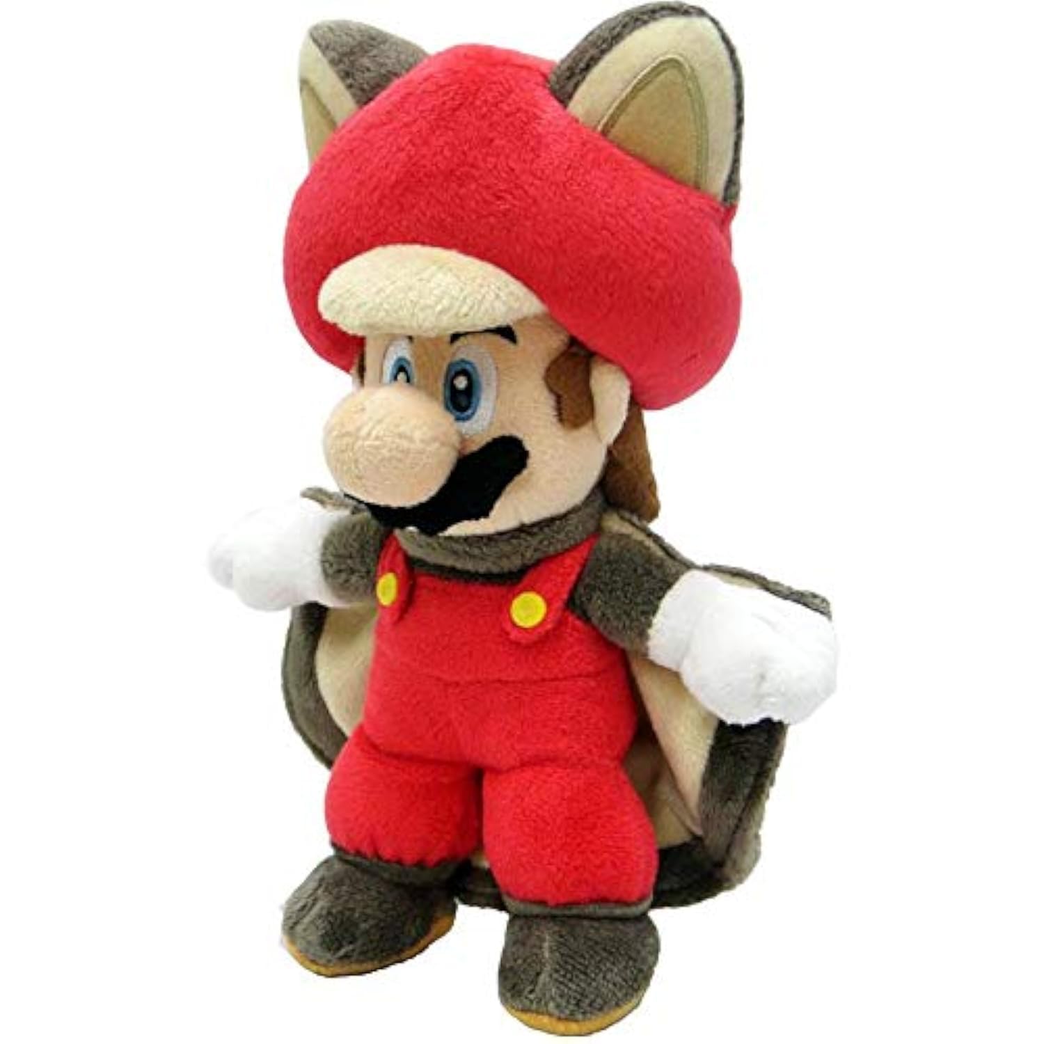 Little Buddy 1310 Super Mario Flying Squirrel Mario Plush, 9"