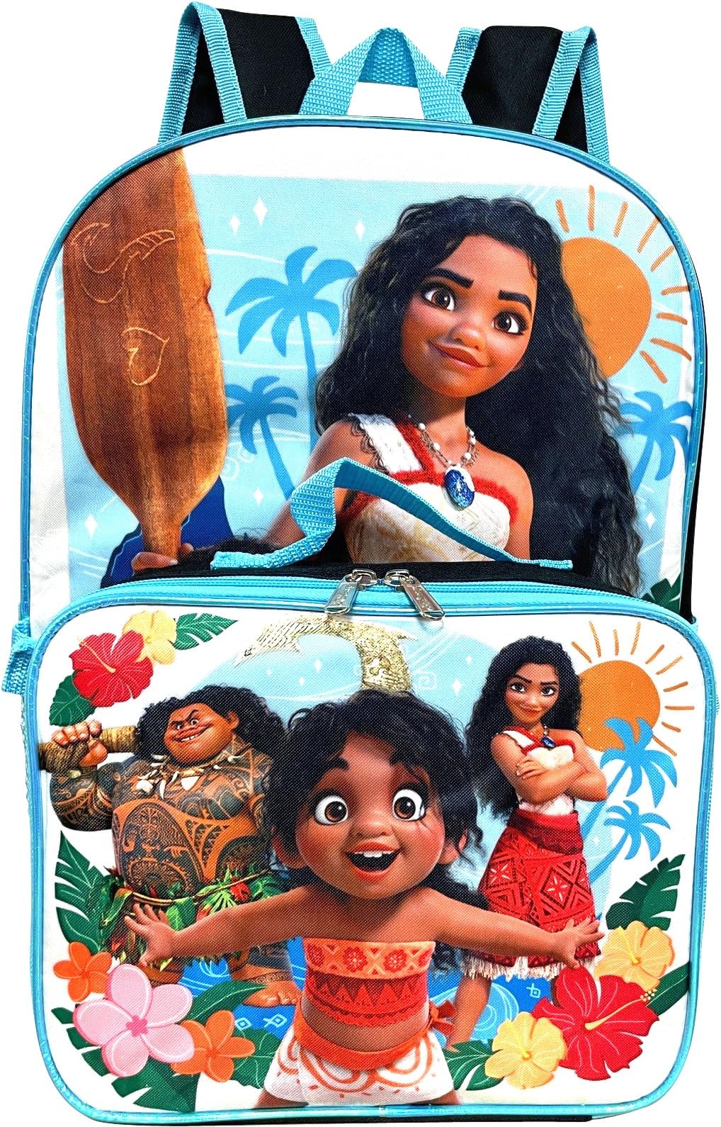 Ruz Moana 2 16 Inch Backpack With Removable Matching Lunch Box Set