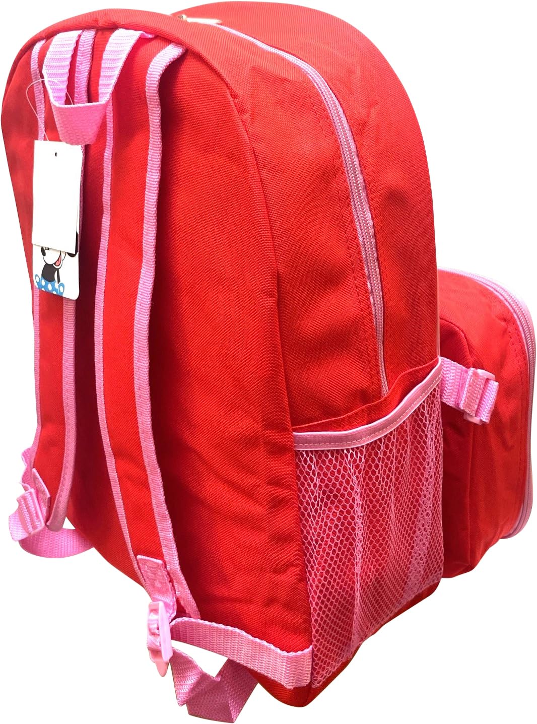 Minnie Mouse Girl's 16" Backpack W/Detachable Lunch Box