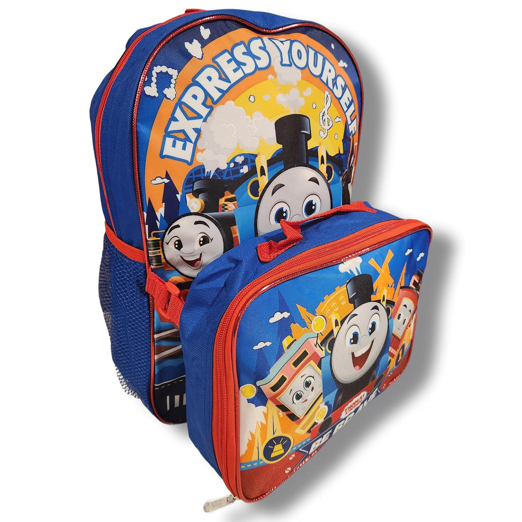 Ruz Thomas And Friends 16 Inch Backpack With Removable Lunch Box Set