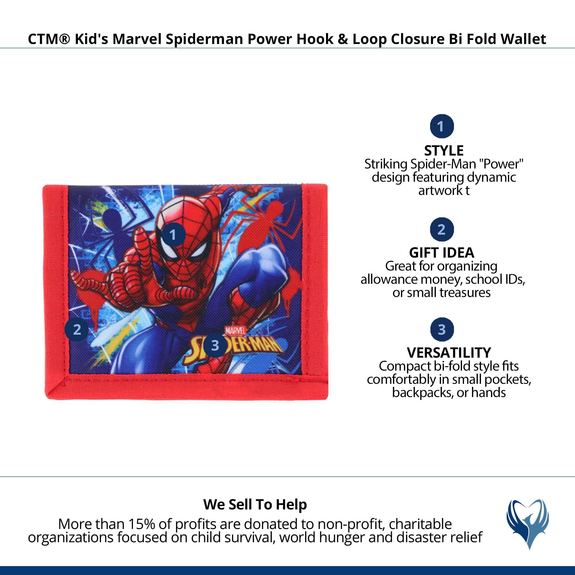 Ruz Little Boy Bifold Wallet With Zippered Pocket