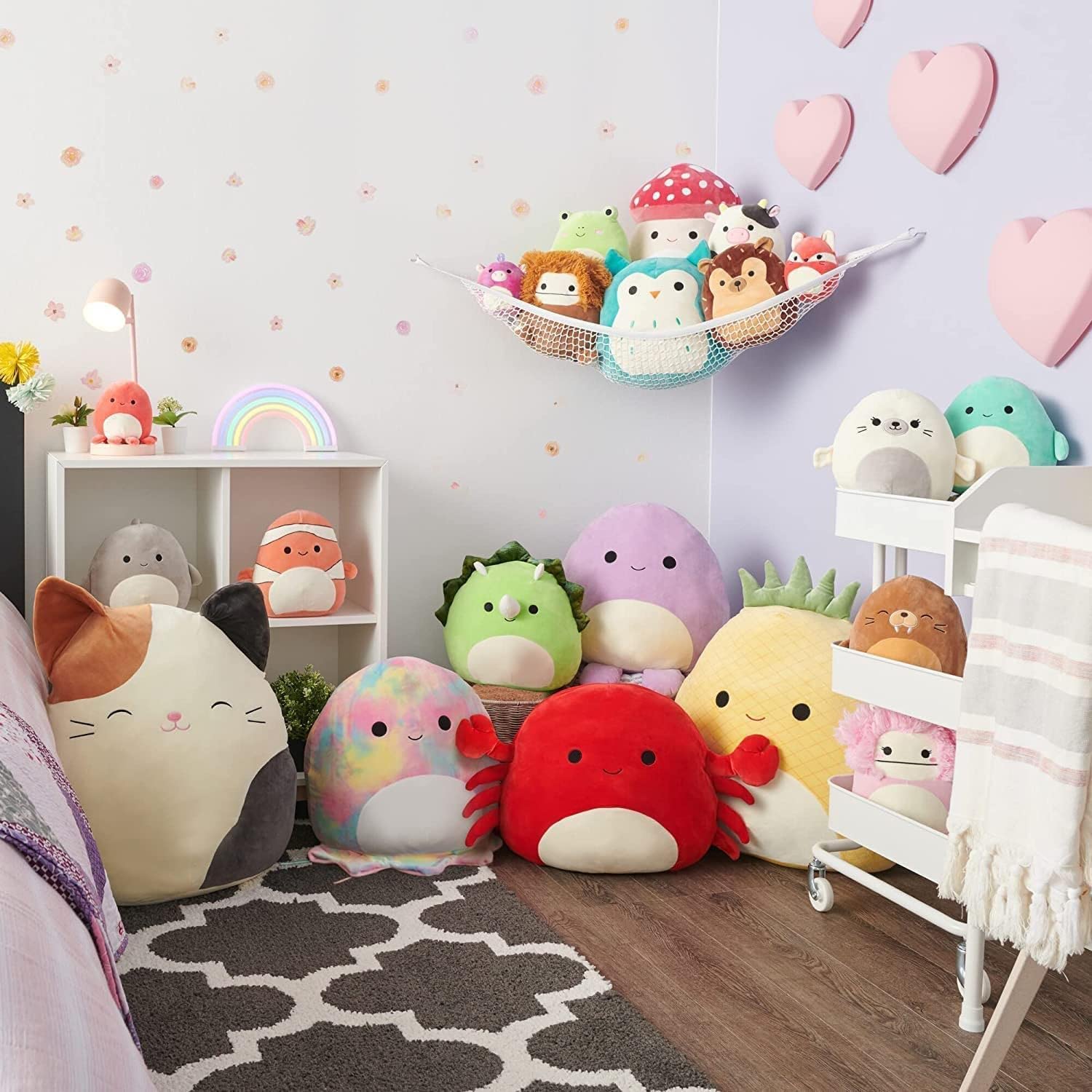 Squishmallows Official Kellytoy Plush Sea Life Squad Squishy Soft Plush Toy Animals (Stasia Purple Sea Cow, 8")