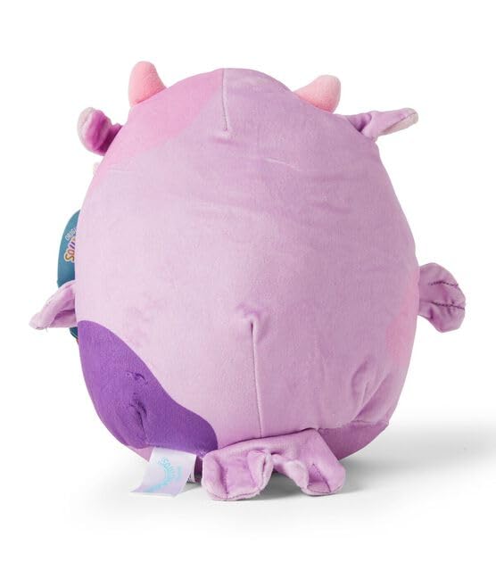 Squishmallows Official Kellytoy Plush Sea Life Squad Squishy Soft Plush Toy Animals (Stasia Purple Sea Cow, 8")