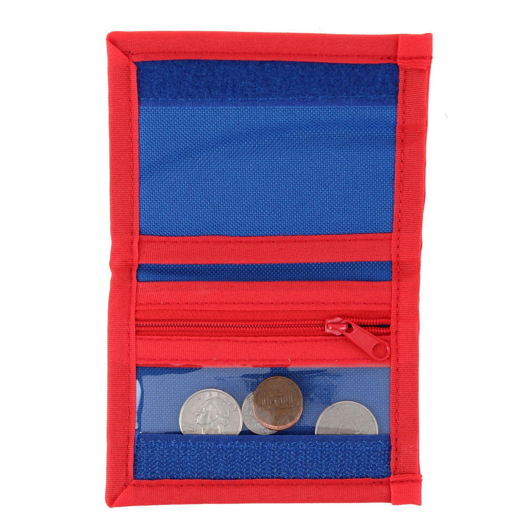 Ruz Little Boy Bifold Wallet With Zippered Pocket
