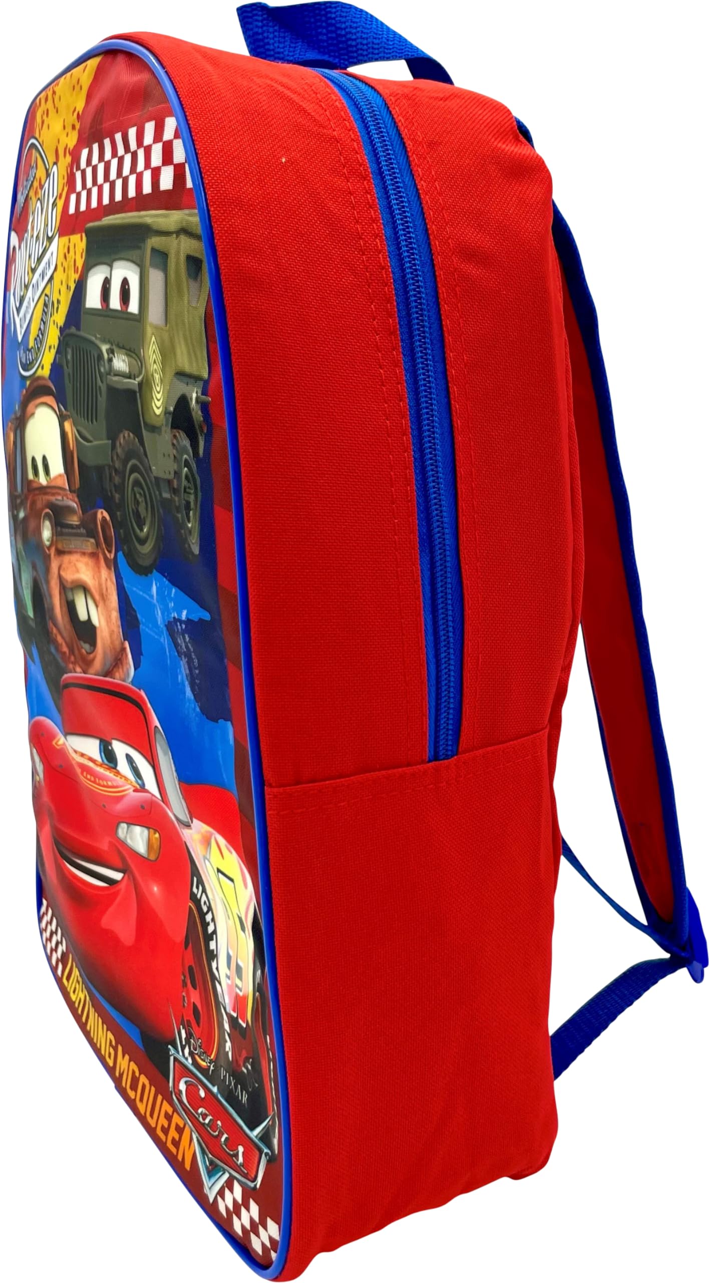 Ruz Cars Lightning McQueen Kid's 15" School Backpack