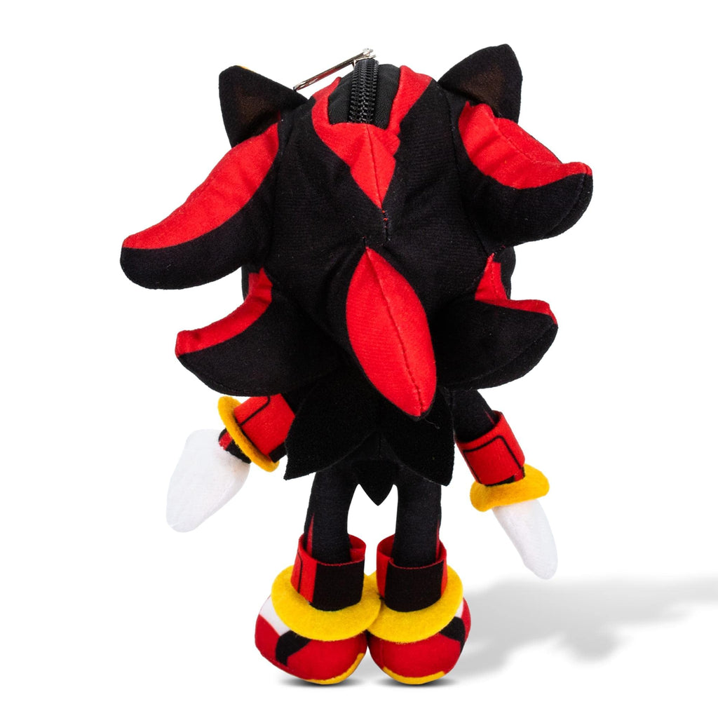 Sonic the Hedgehog 8-Inch Shadow Plush Toy | Kawaii Cute Stuffed Animal | Kids Room Decor | Retro Game Collectible