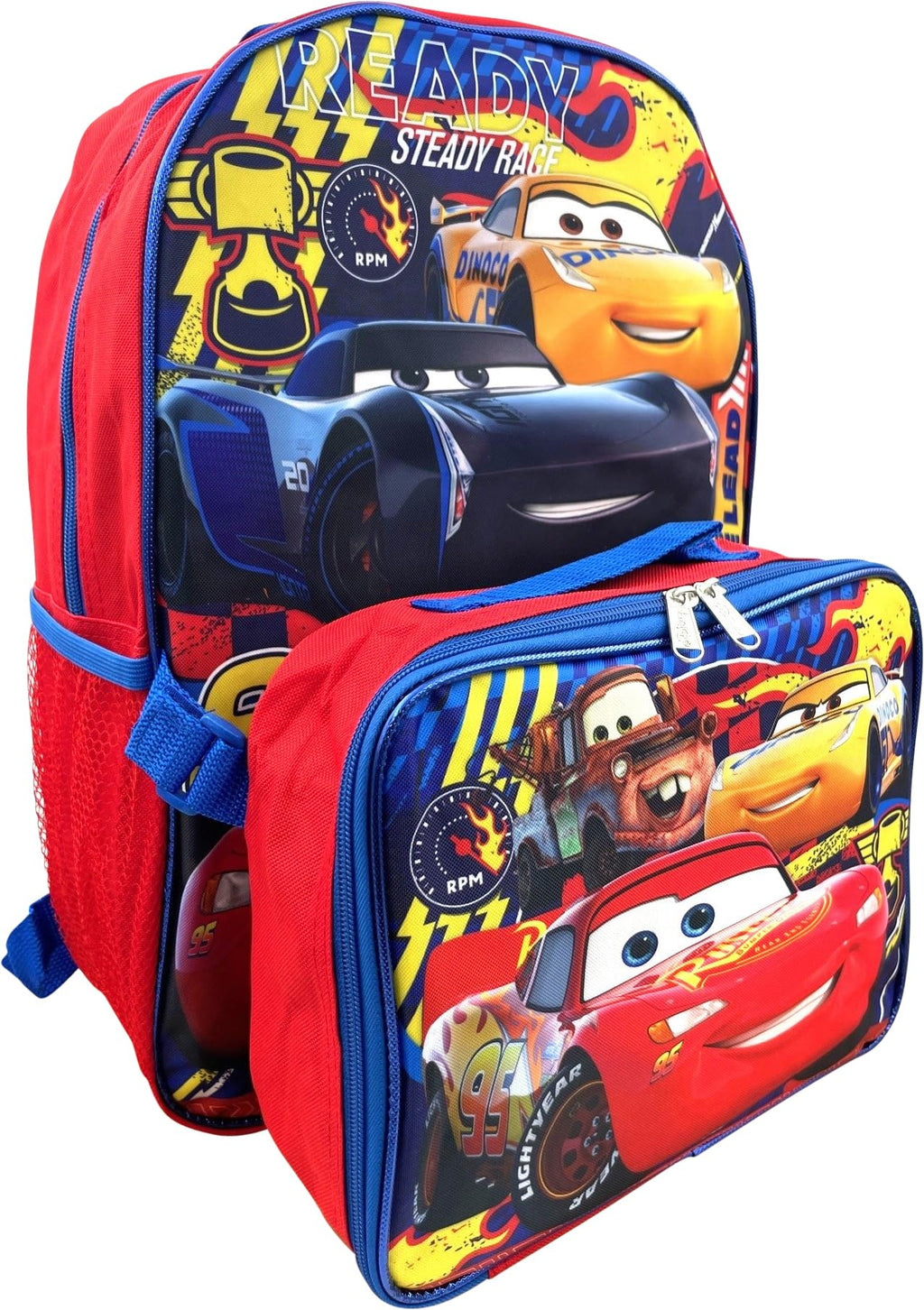 Ruz Group Kid's Licensed 16 Inch Backpack With Removable Lunch Box Set