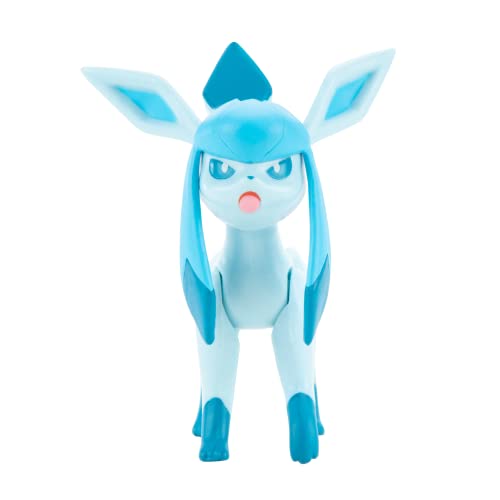 Pokemon Characters Set 8 Pack Pokemon Games Garchomp, Pikachu, Eevee, Lucario, Riolu, Munchlax, Glaceon & Leafeon - Figurine Toys