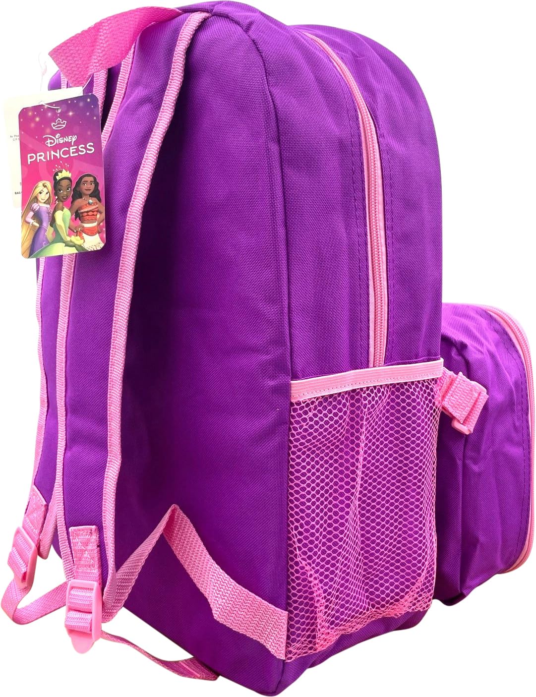 Ruz Princess Tiana Girl's 16" Backpack With Detachable Lunch Box Set