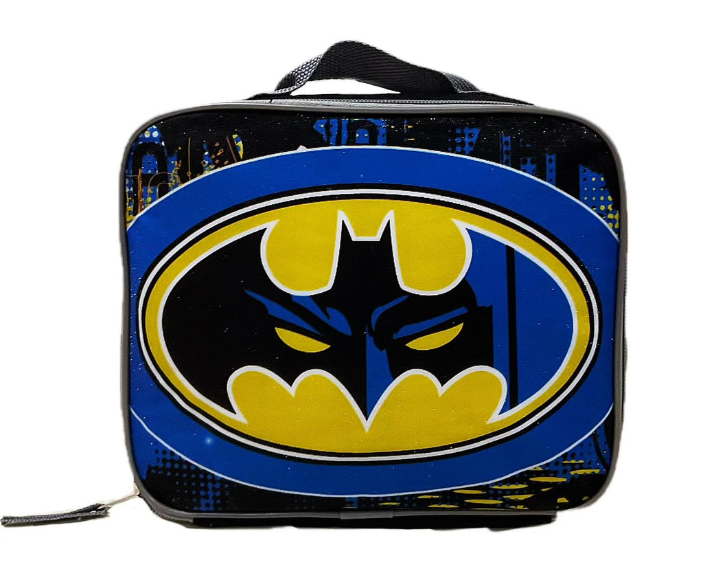 AI ACCESSORY INNOVATIONS Batman Full Size 16 Inch Backpack with Detachable Lunch Box
