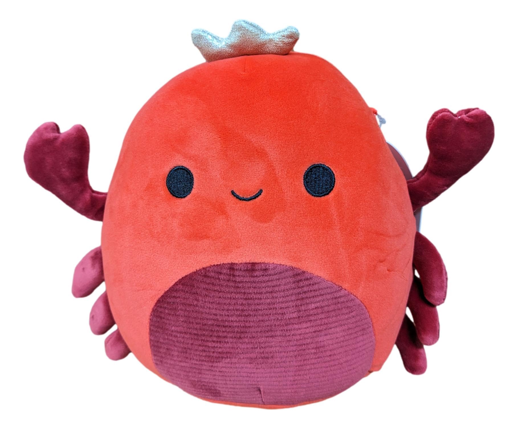 Squishmallows Kellytoy 2023 Veggie Animals Squad 8" Plush Doll Toy Add to Your Squad - Gift for Kids, Girls & Boys (Georgios The King Crab)