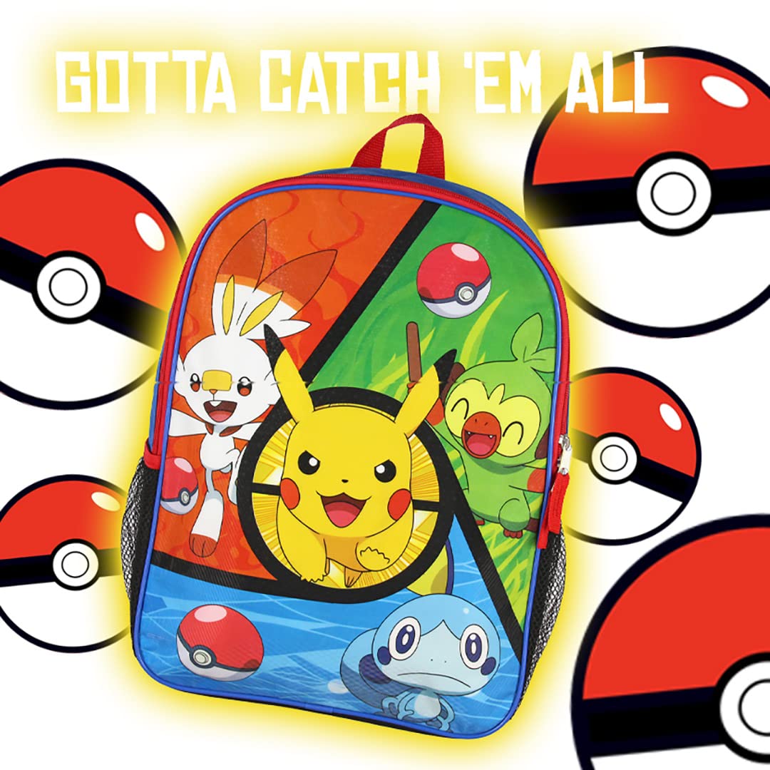 Bioworld Pokemon Pokemon and Friends Character 16" Backpack