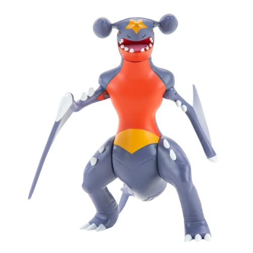 Pokemon Characters Set 8 Pack Pokemon Games Garchomp, Pikachu, Eevee, Lucario, Riolu, Munchlax, Glaceon & Leafeon - Figurine Toys