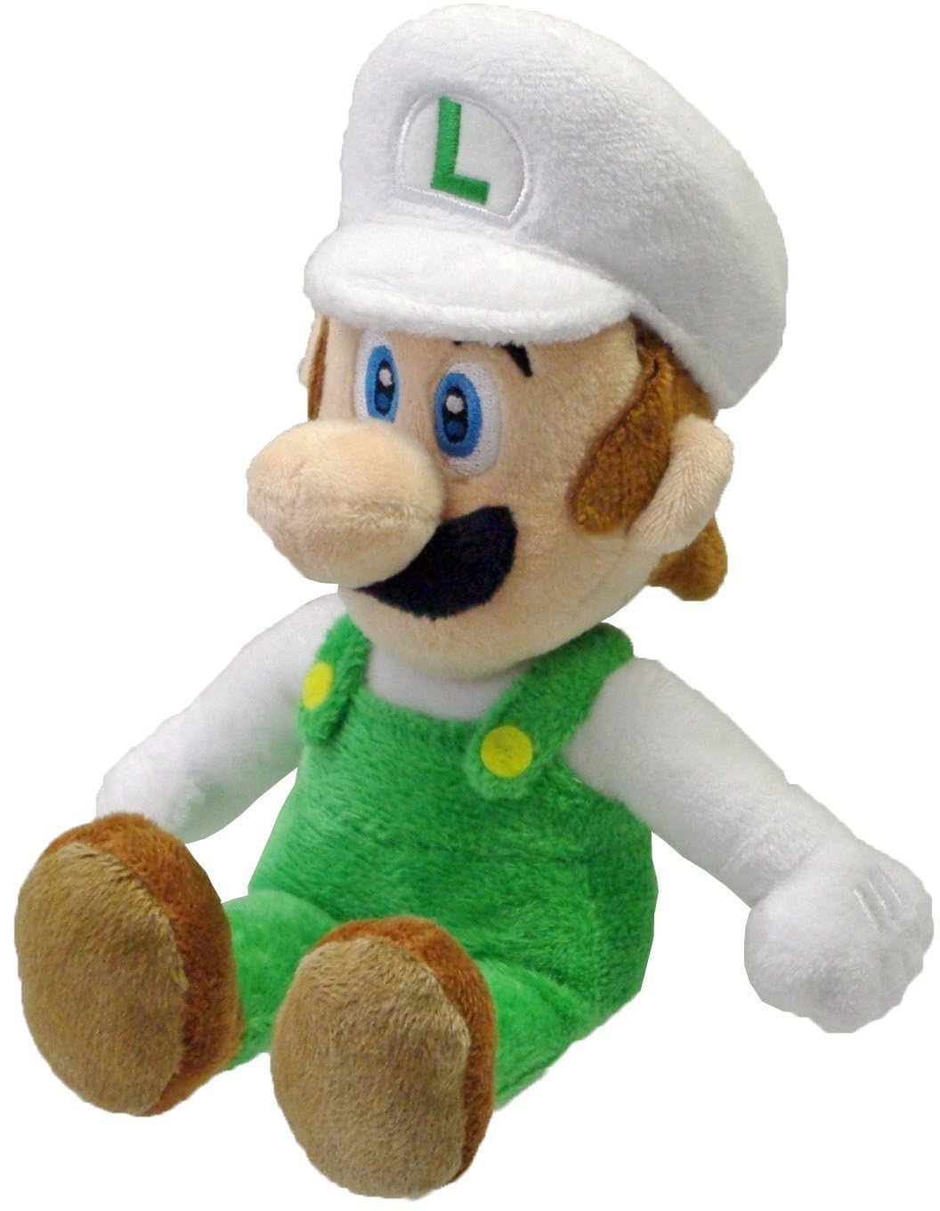 Little Buddy 1250 Super Mario 8" Fire Luigi Plush