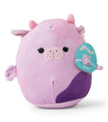 Squishmallows Official Kellytoy Plush Sea Life Squad Squishy Soft Plush Toy Animals (Stasia Purple Sea Cow, 8")