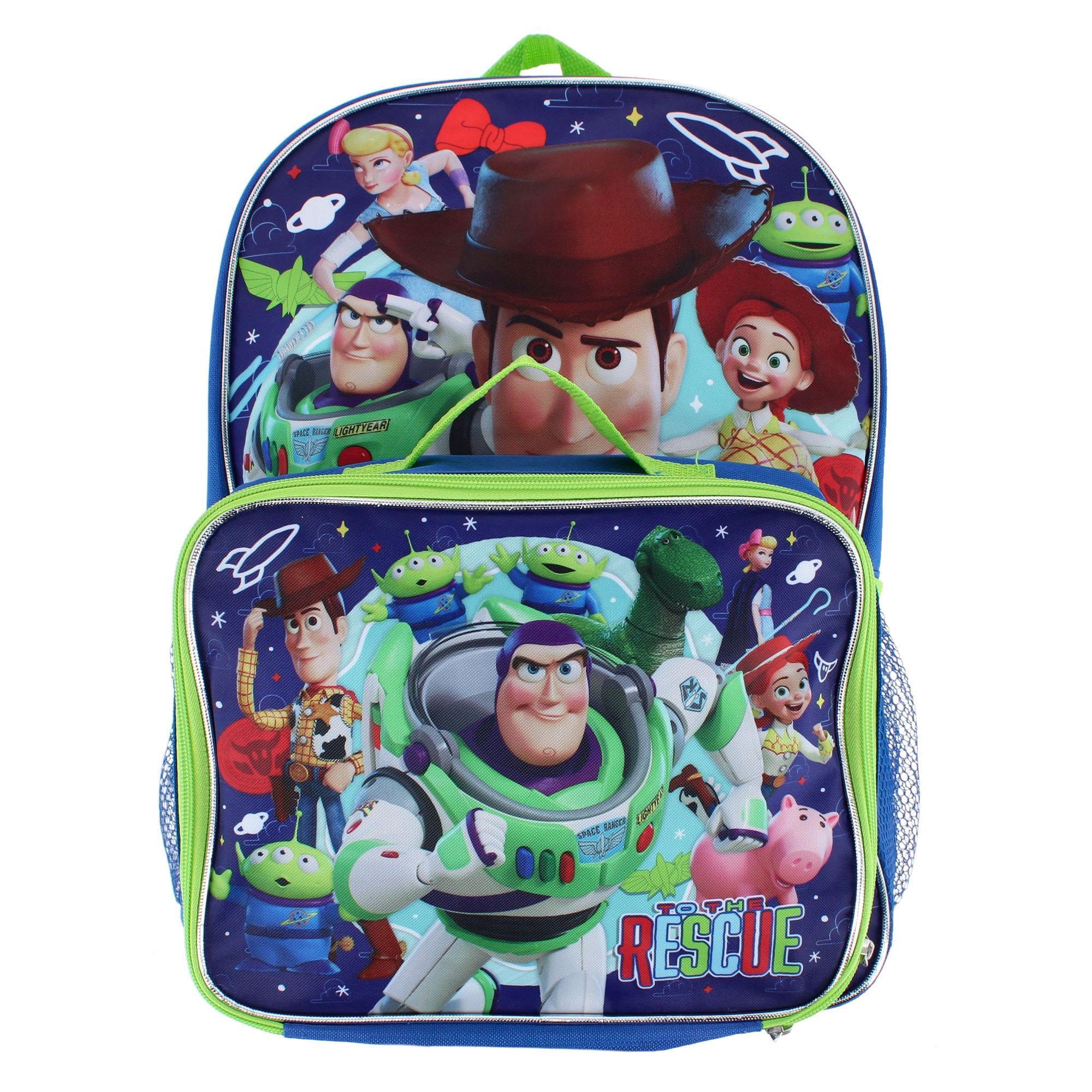 Ruz Group Kid's Licensed 16 Inch Backpack With Removable Lunch Box Set