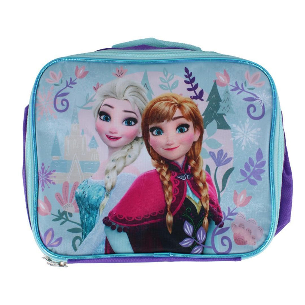 Ruz Disney Frozen Elsa and Anna Backpack and Lunchbox Set
