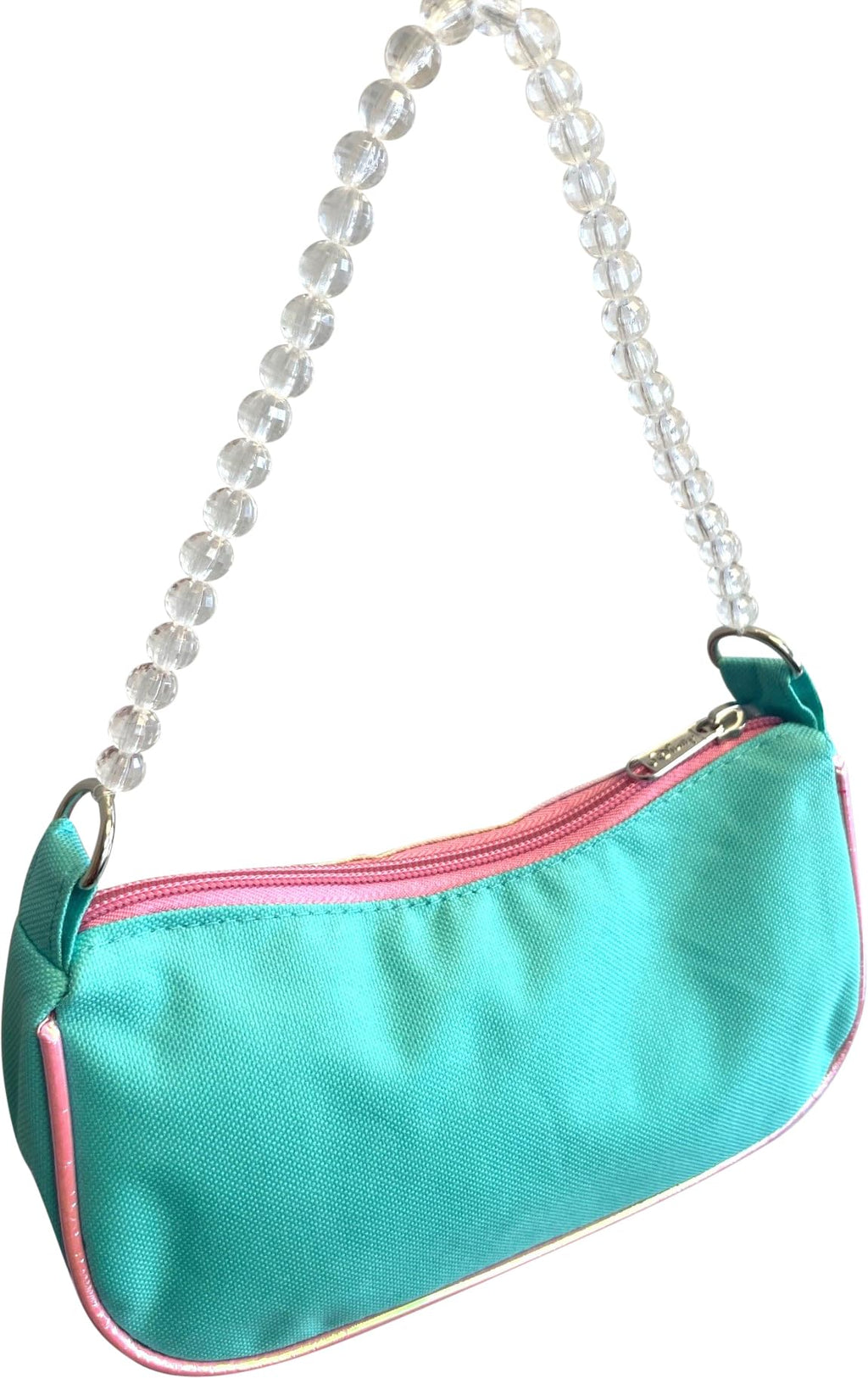 Disney Licensed Little Girl Shoulder Handbag With Beaded Handle