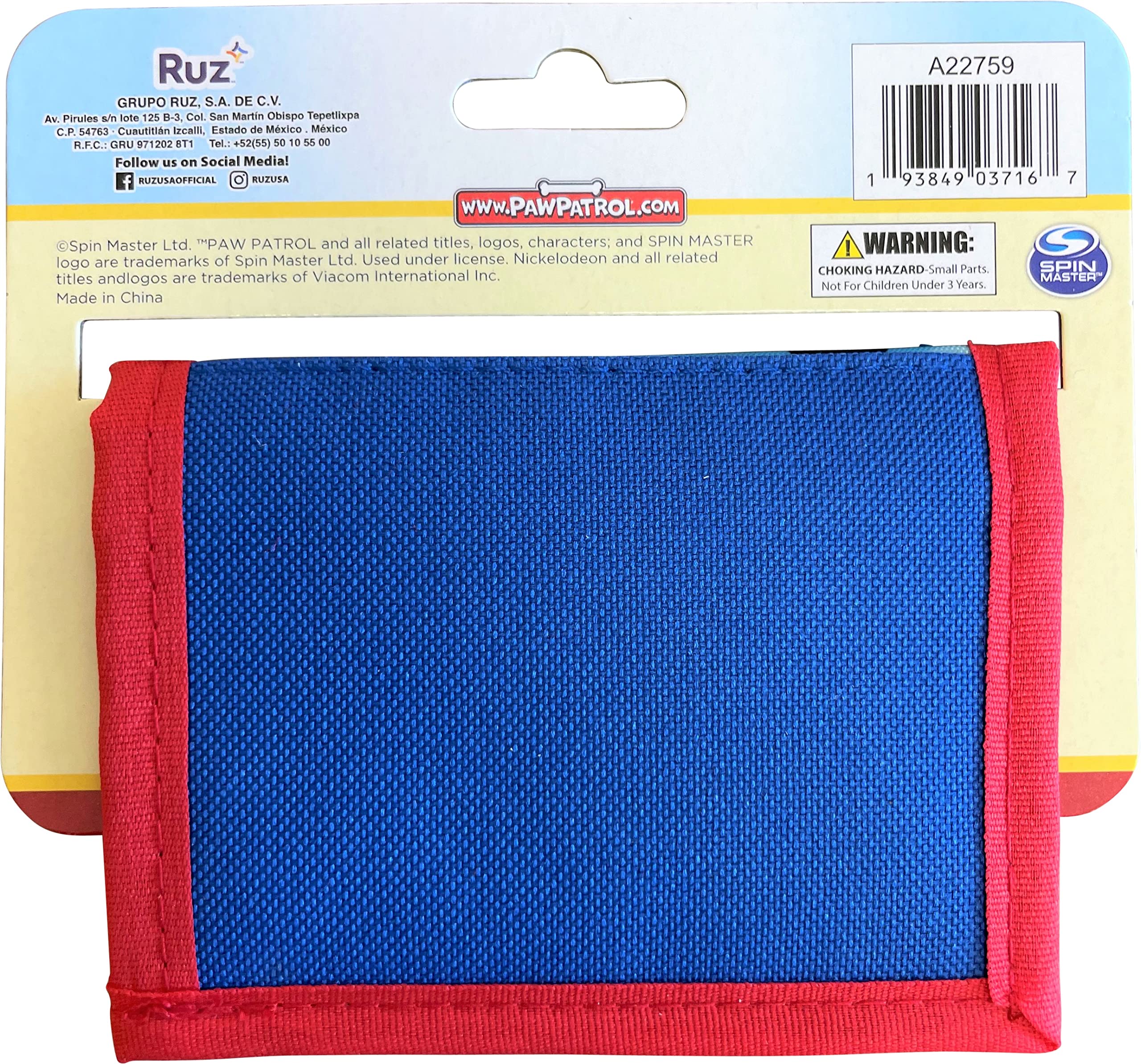 Ruz Little Boy Bifold Wallet With Zippered Pocket