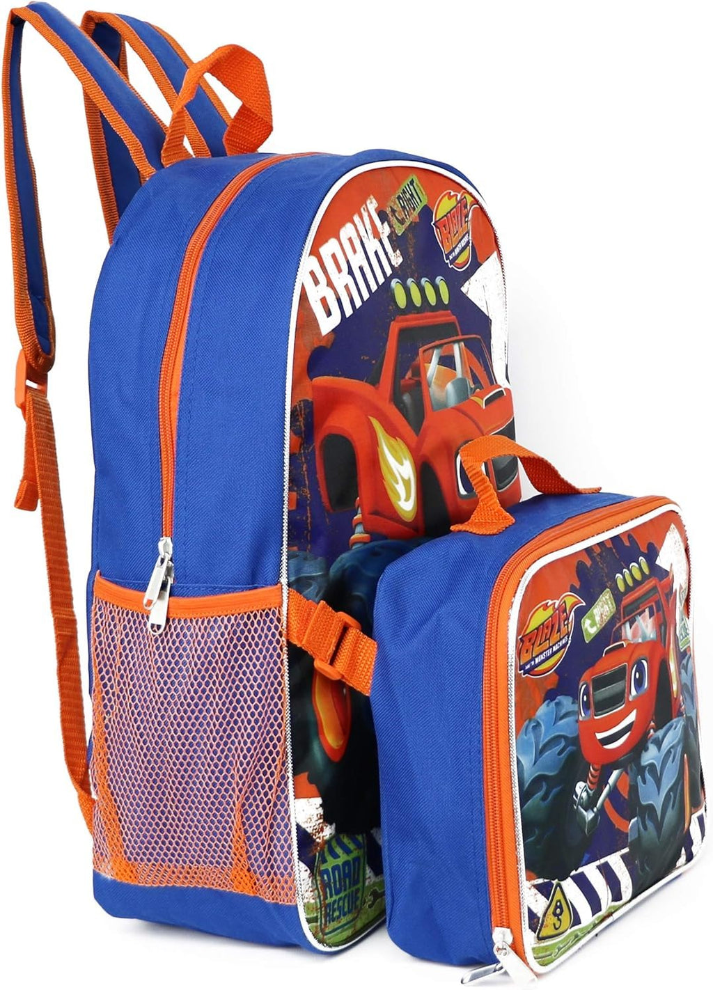 Blaze and the Monster Machines Backpack with Insulated Lunchbox (blue/multi)