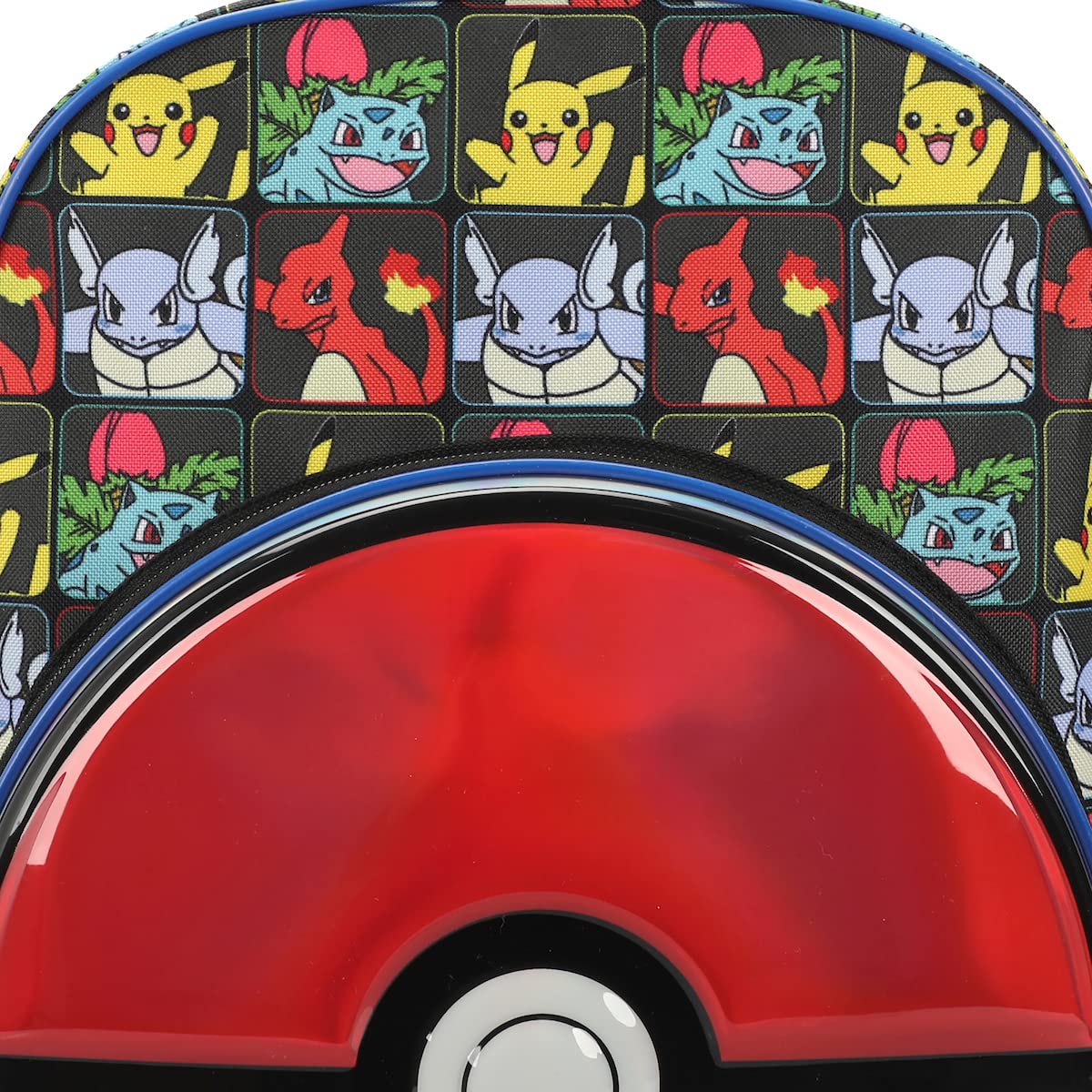 Bioworld Pokemon Evolutions With Molded Front Pokeball Panel 16 Youth Boys Backpack