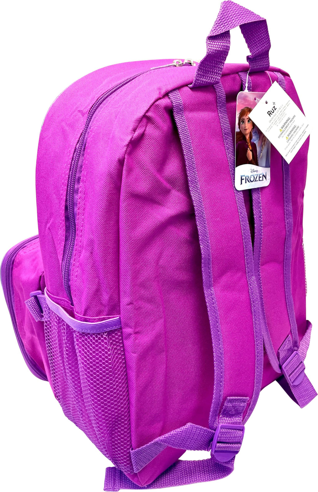 Group Ruz Frozen Anna, Elsa 16 Backpack with Detachable Matching Lunch Box
