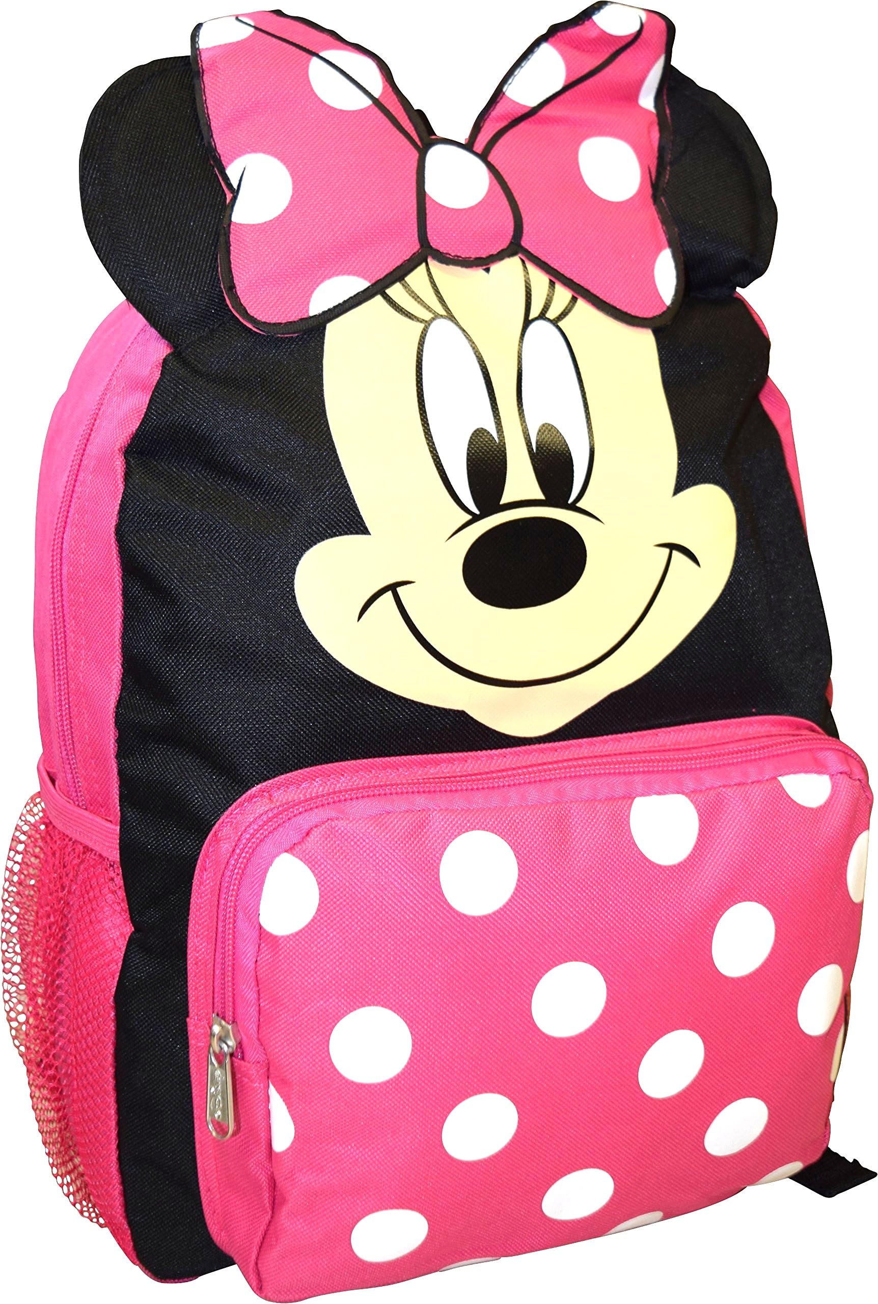 Ruz Minnie Mouse Big Face School Bag Backpack