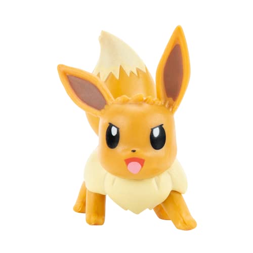 Pokemon Characters Set 8 Pack Pokemon Games Garchomp, Pikachu, Eevee, Lucario, Riolu, Munchlax, Glaceon & Leafeon - Figurine Toys