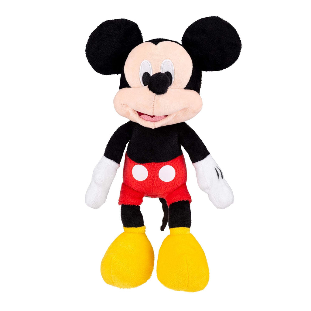 Disney Mickey Mouse Small Child Plush Toy Stuffed Character Doll - Cute, Soft & Huggable 11 Inch Original Minnie Mouse & Friends Mini Bean Bag Figure for Baby, Toddlers, Girls, Boys & Adults