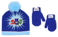 PJ Masks Toddler Boy's Embroidered Winter Hat and Mittens Set, 2-4T, Blue